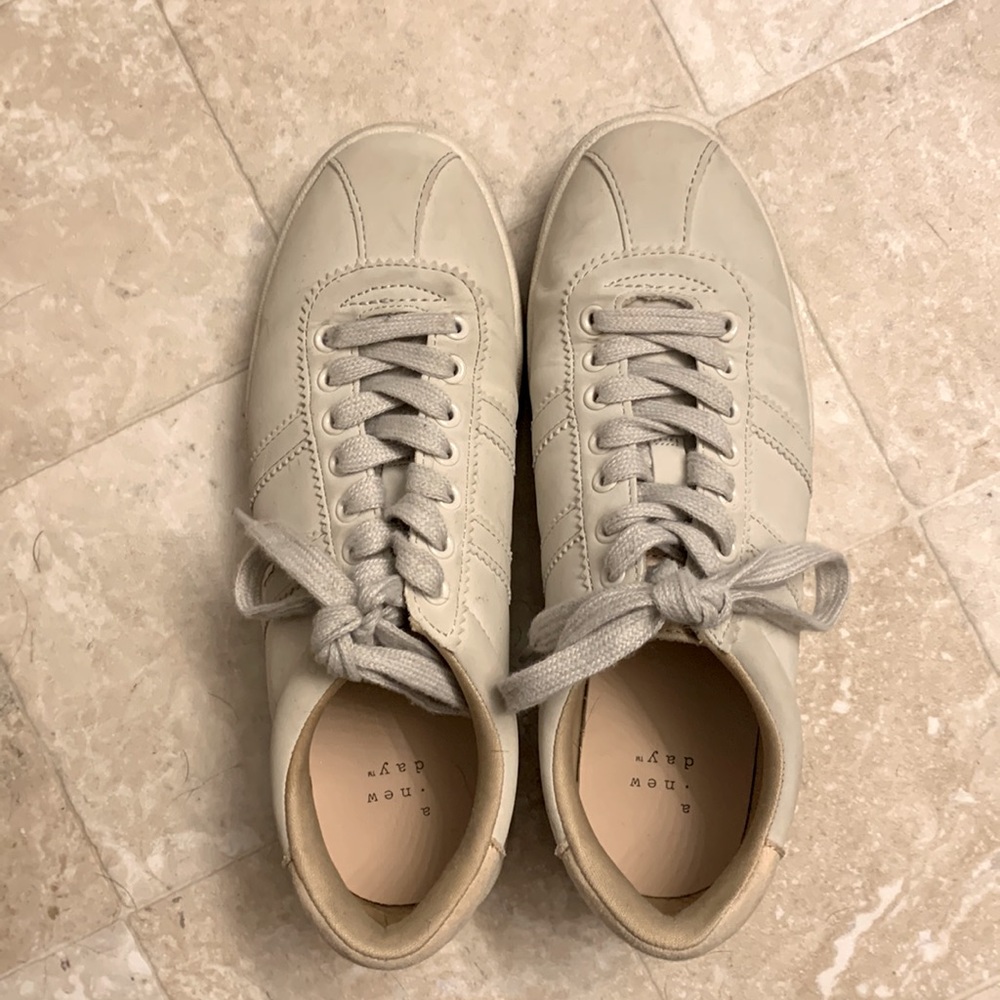 Off white sneakers